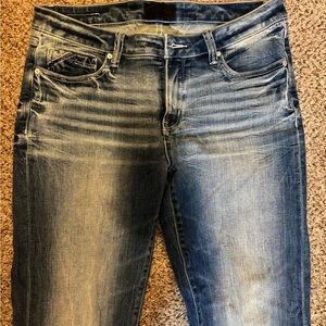 Buckle black bootcut jean